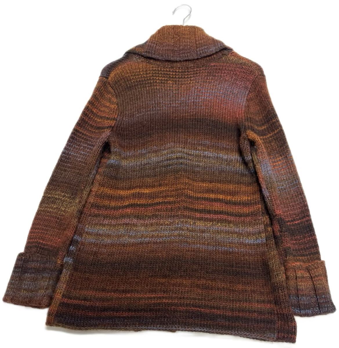 Eddie Bauer★エディー・バウアー★(SP）厚手 ウール混 ニット カーディガン_画像7