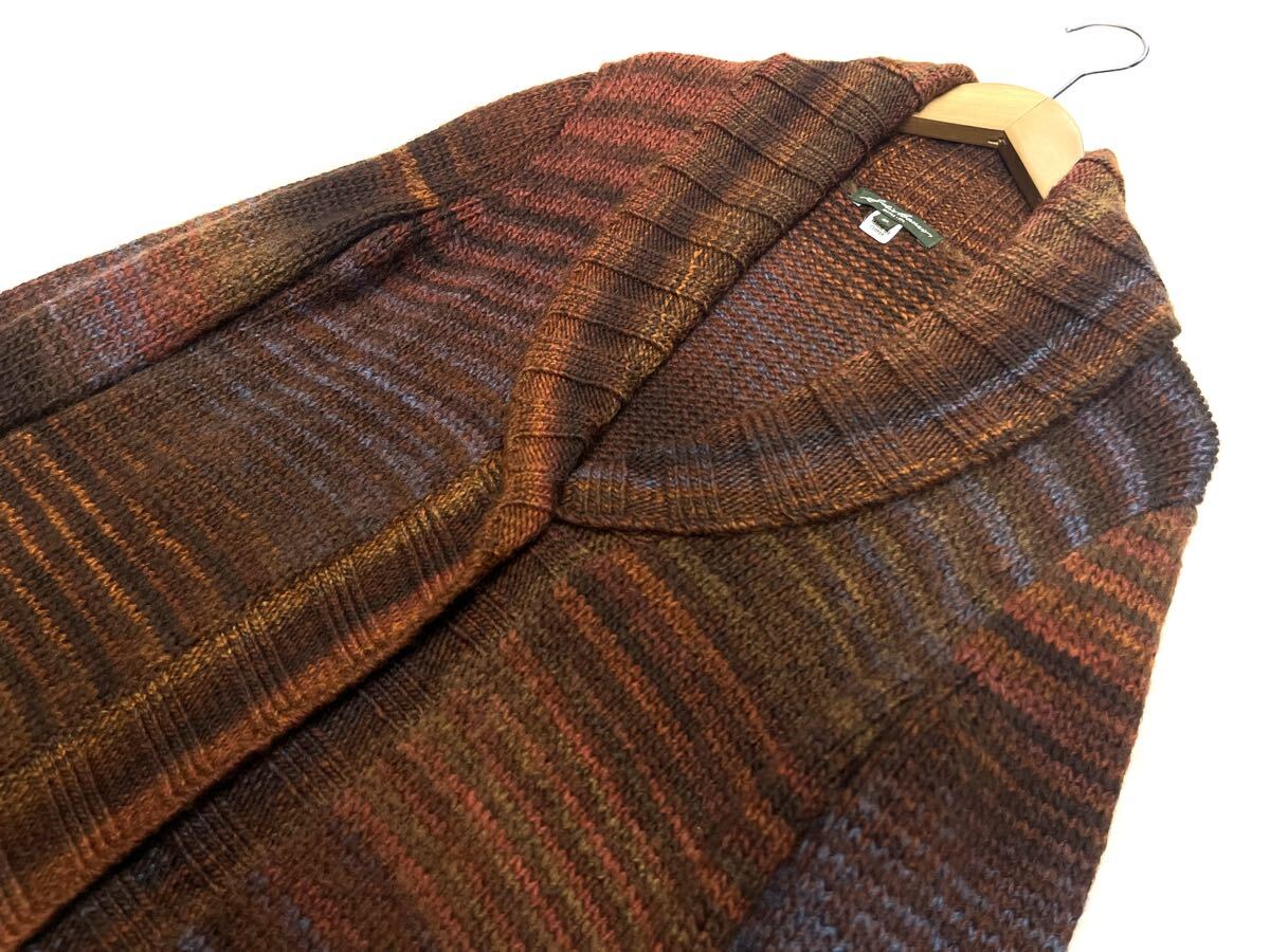 Eddie Bauer★エディー・バウアー★(SP）厚手 ウール混 ニット カーディガン_画像2