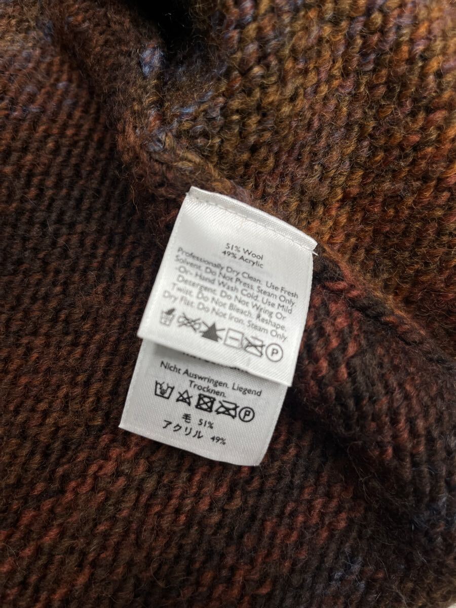 Eddie Bauer★エディー・バウアー★(SP）厚手 ウール混 ニット カーディガン_画像6