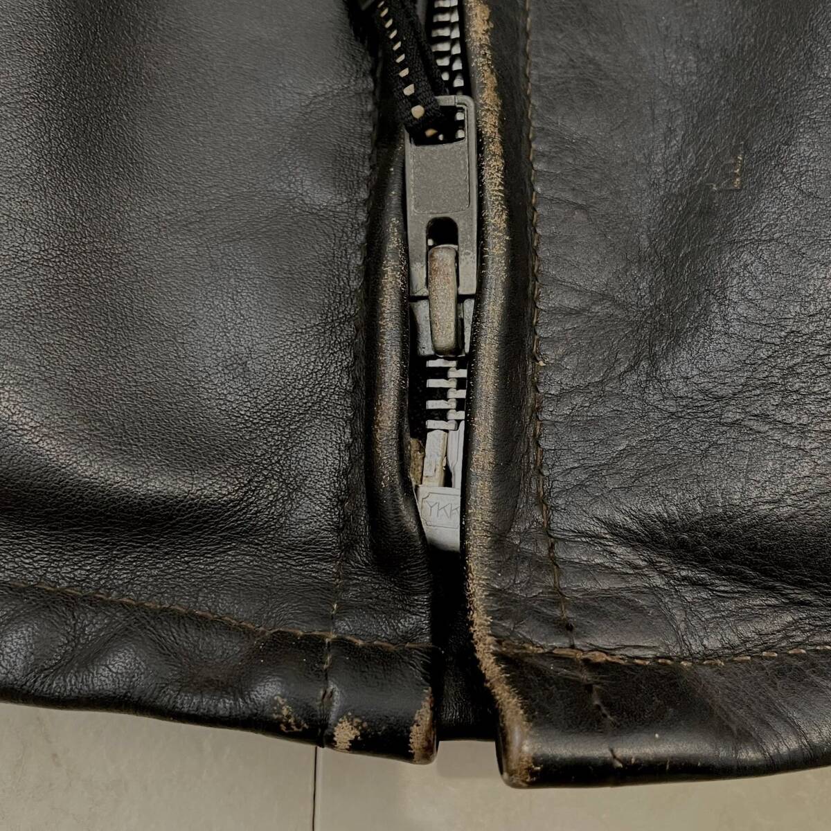 Schott 641 シングルライダーズジャケット 検 ショット バンソン ラングリッツ 革ジャン_画像5