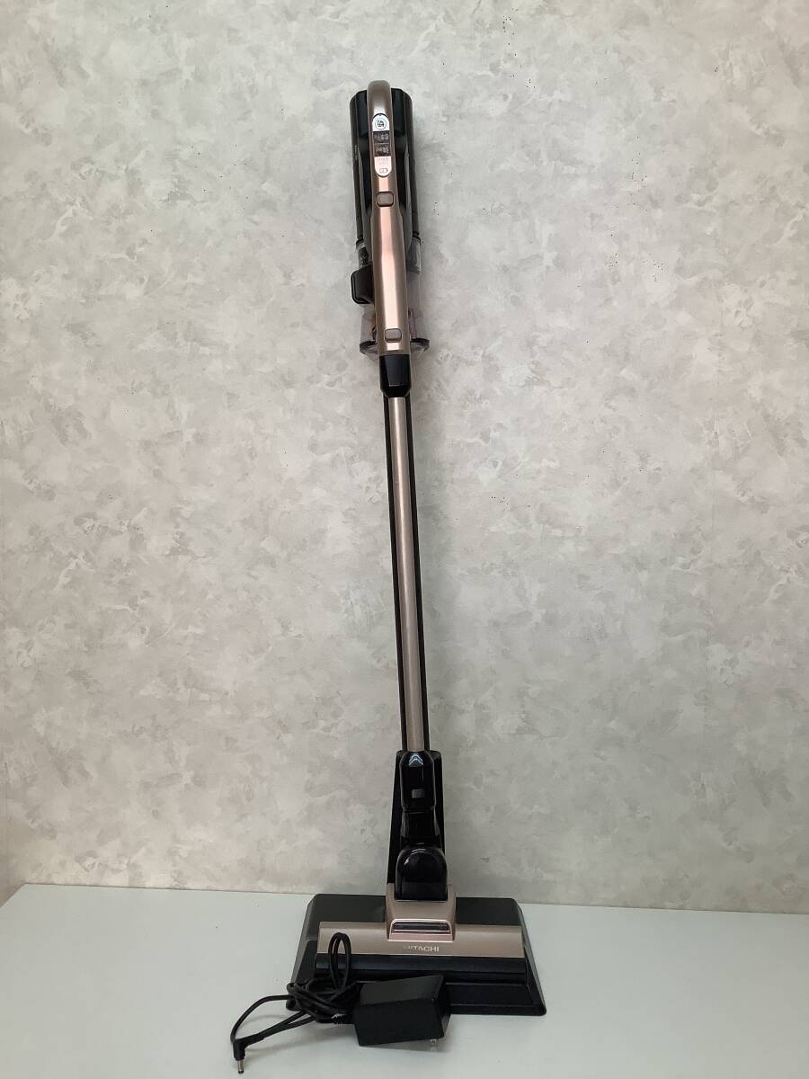 ■そ-1081 中古品 HITACHI PV-BL20G 動作確認・簡易清掃済み 2021年製 コードレスクリーナー 充電式掃除機 日立_画像1
