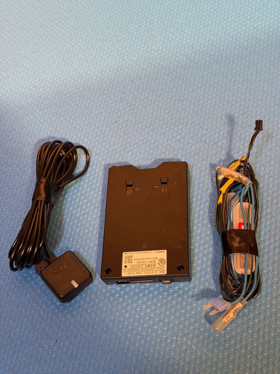 トヨタ ETC TZ-ETC151 アンテナ分離 ボイス 新セキュリティ ETC ETC車載器_画像2