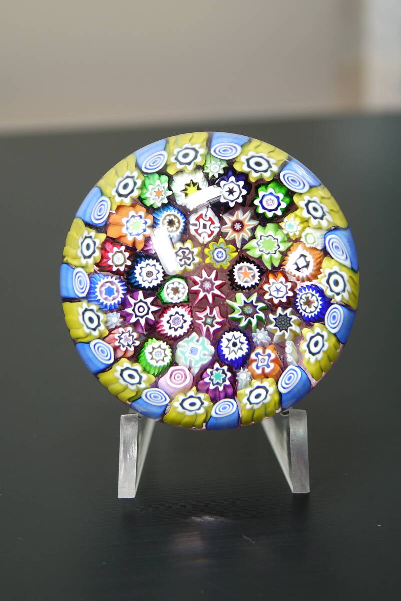  ピーター・マクドゥガル　Peter Mcdougall ミルフィオリ コンプレックス　ペーパーウェイト　パースシャー_画像3