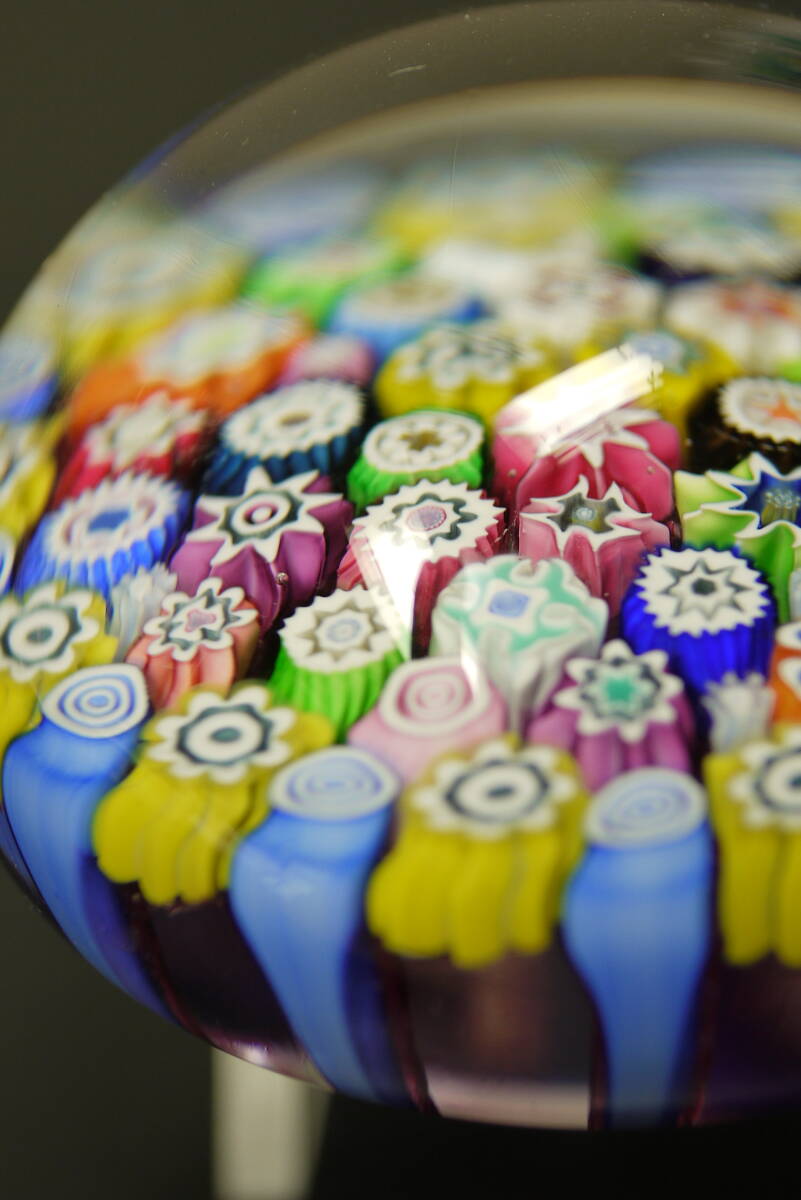  ピーター・マクドゥガル　Peter Mcdougall ミルフィオリ コンプレックス　ペーパーウェイト　パースシャー_画像7