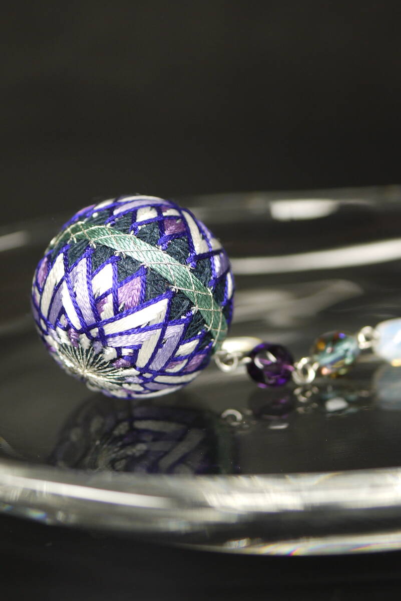 手まり ストラップ　ハンドメイド てまり 　手毬_画像2