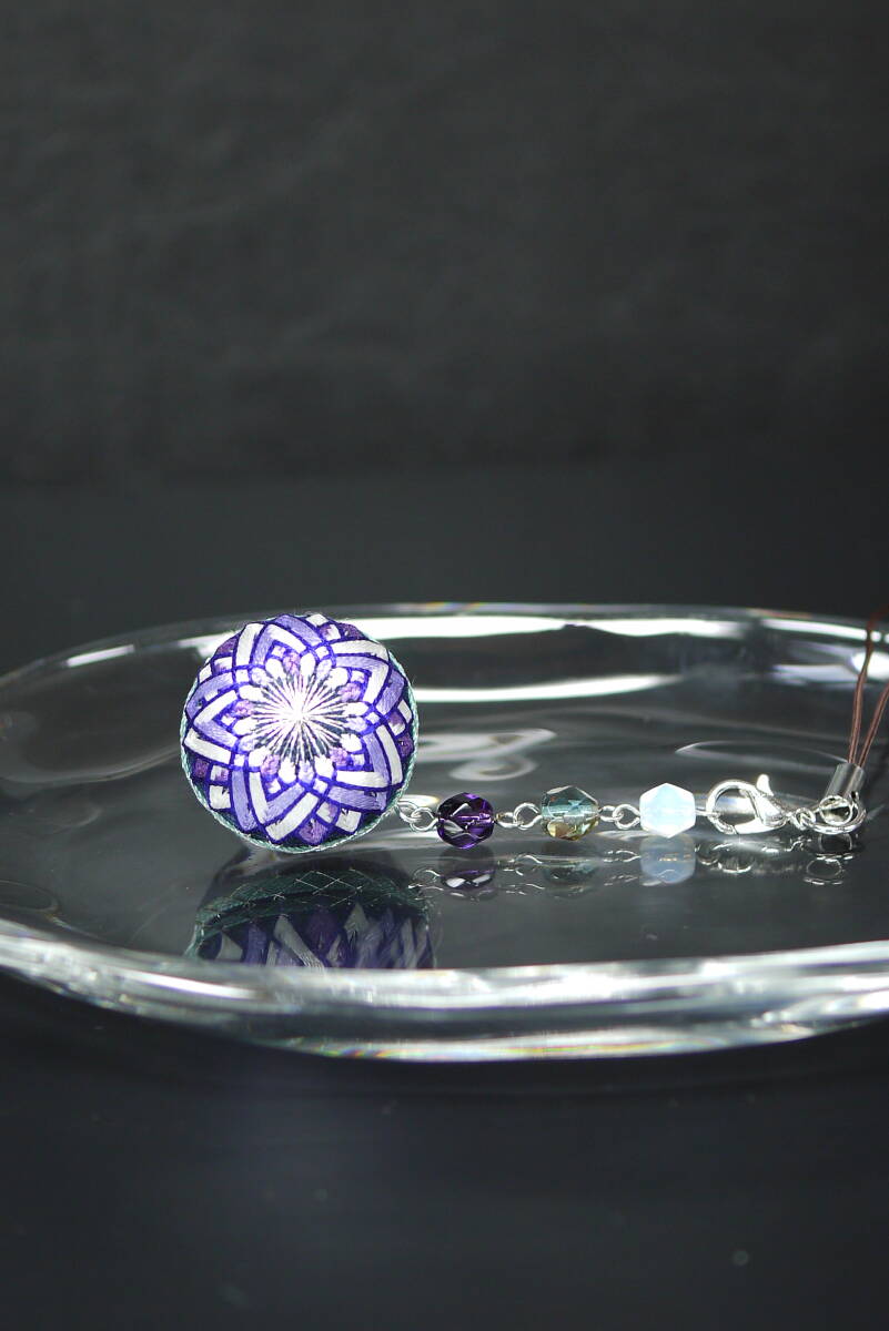 手まり ストラップ　ハンドメイド てまり 　手毬_画像3