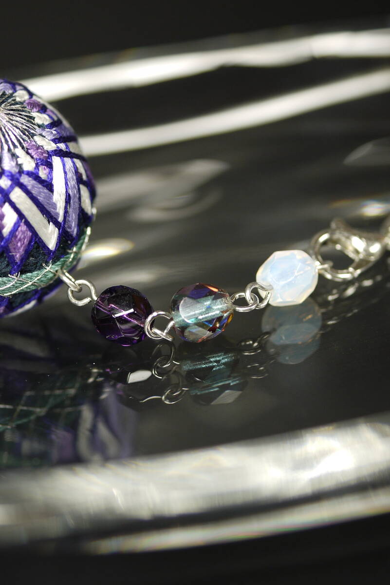 手まり ストラップ　ハンドメイド てまり 　手毬_画像4