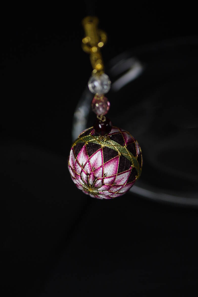 手まり ストラップ　ハンドメイド てまり 手毬_画像5