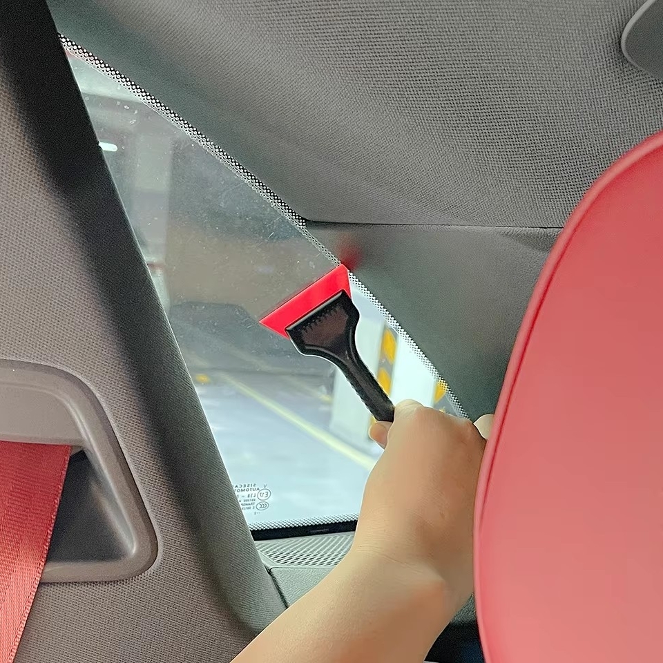 ミニスキージー ショート 3本セット ラバー幅5.5cm プロ向け カーフィルム ゴーストフィルム スモークフィルム_画像2