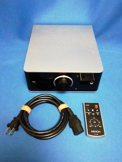 【u068】DENON PMA-50 デノン プリメインアンプ リモコン付き シルバー 動作確認済み_画像1
