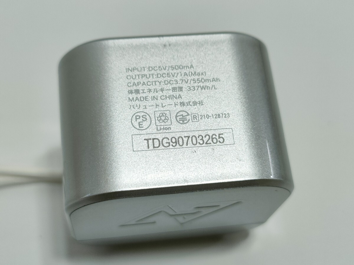 管理1203 AVIOT アビオット TE-D01g ワイヤレスイヤホン ブラック ワイヤレス イヤホン Bluetooth シルバー 動作確認済み 現状品_画像9