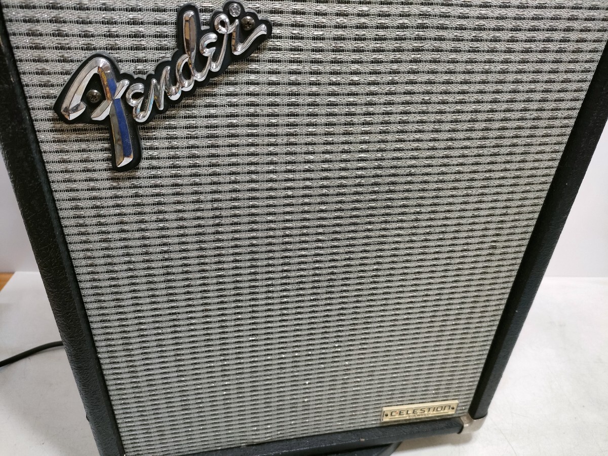 【送料無料】管理0934 Fender フェンダー Bassman Classic BMC-20CE ベースアンプ コンボアンプ 音響 ギター器材 動作確認済み 現状品_画像4