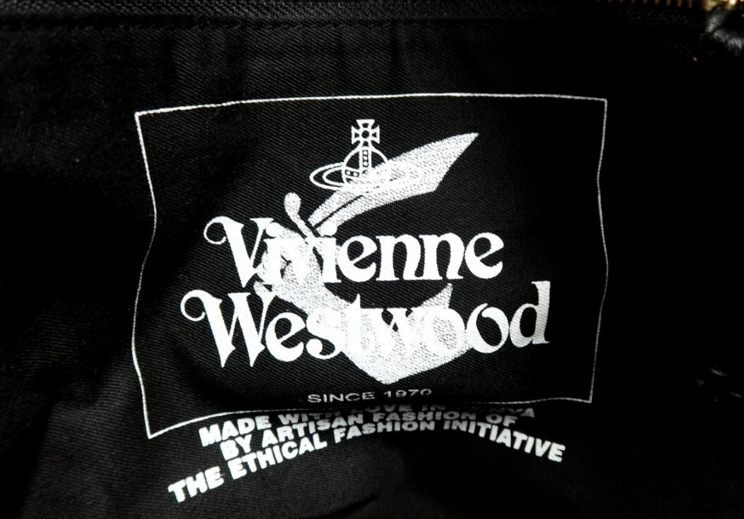 Vivienne Westwood ヴィヴィアン・ウエストウッド AFRICA BAG WORKER RUNNER キャンバス トートバック 2ハンドル ハンドバッグ_画像10