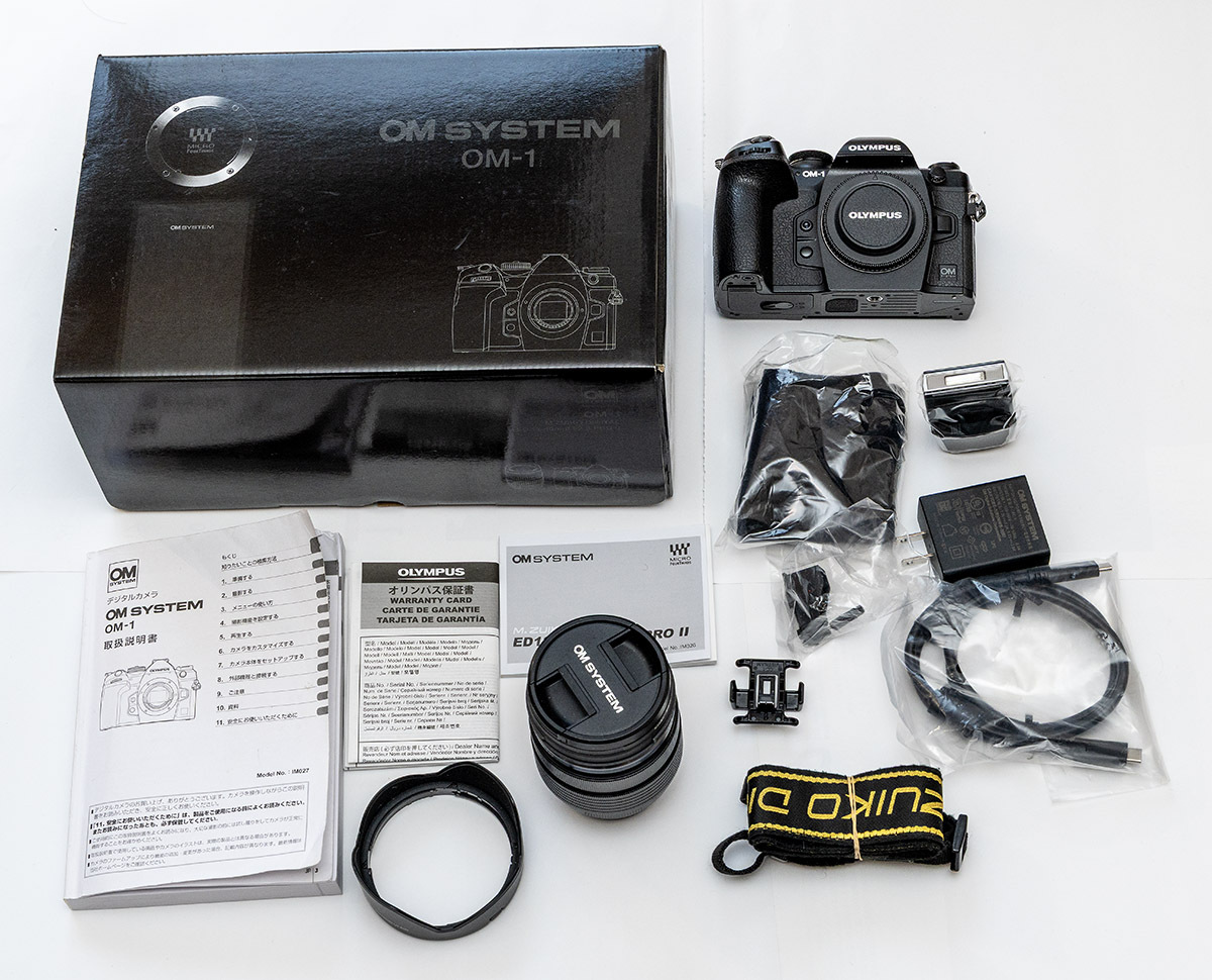 美品 オリンパス OM SYSTEM OM-1 ボディ + OM SYSTEM 12-40mm 1:2.8Ⅱ PRO キット_画像1