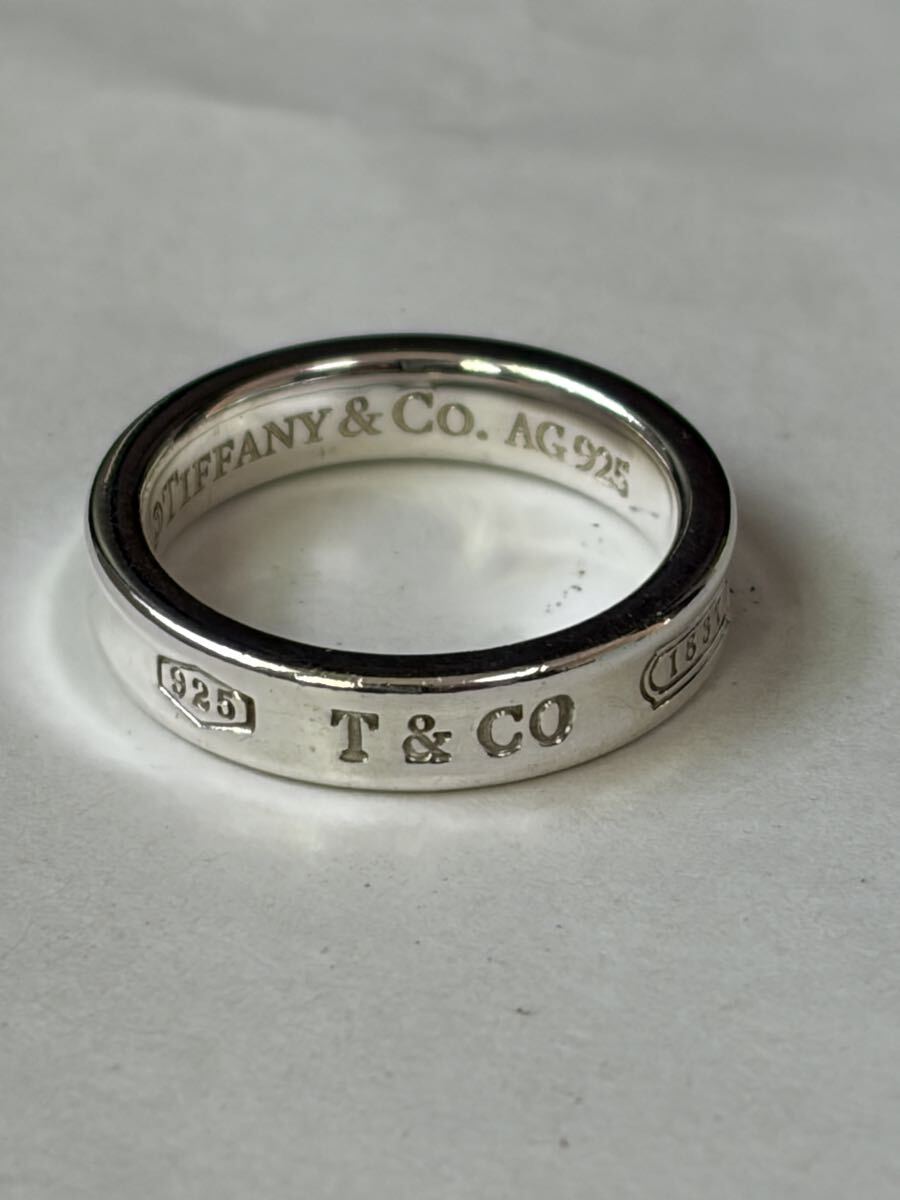 ティファニー　1837 ナロー　リング　指輪 シルバー AG925 サイズ約7.5号_画像2
