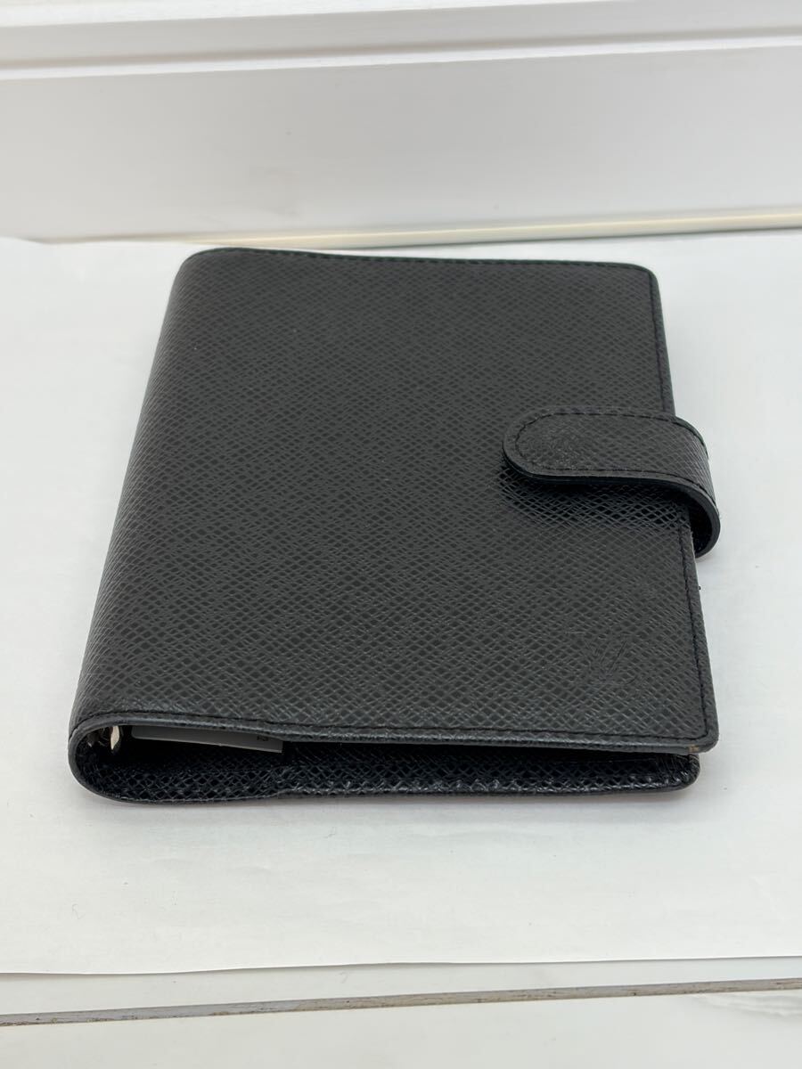 美品 ルイヴィトン タイガ アジェンダPM R20426 黒_画像3