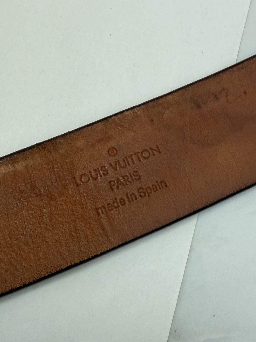 ルイヴィトン サンチュール LST ベルト レザー M6809 サイズ95_画像7