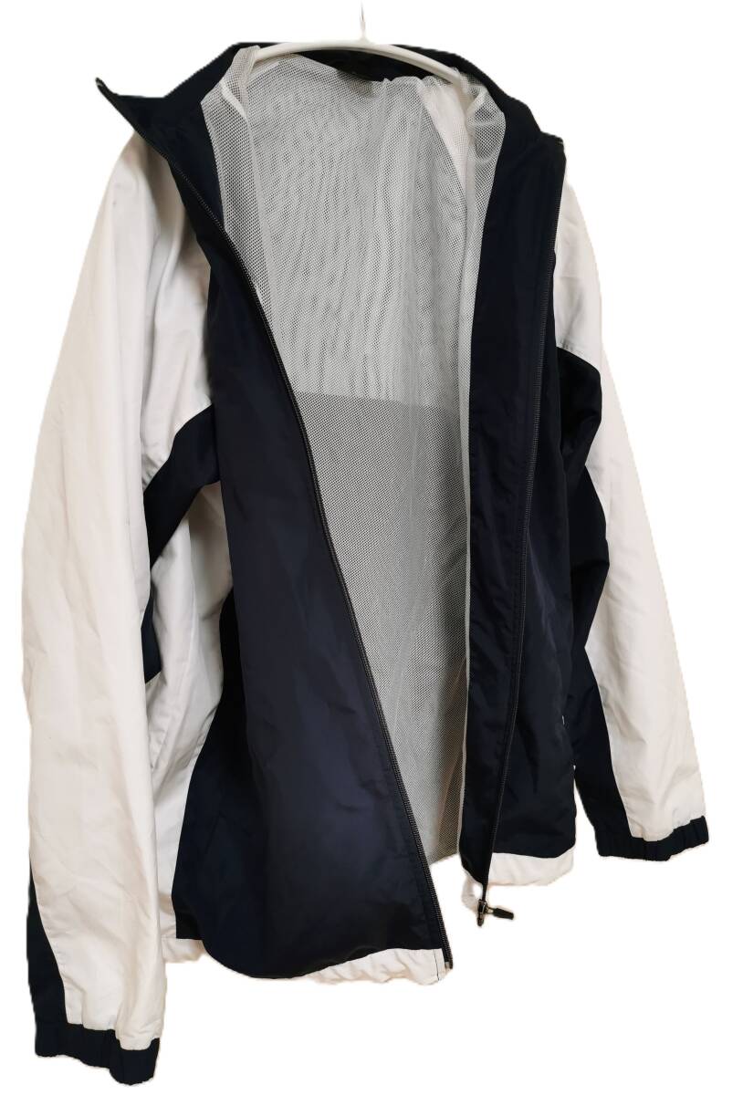 スタッフ物 ナイキ NIKE WINTER CUP 2003 ジャケット Lサイズ メッシュ 白 ホワイト ウィンターカップ バスケ バスケットボール basketball_画像3