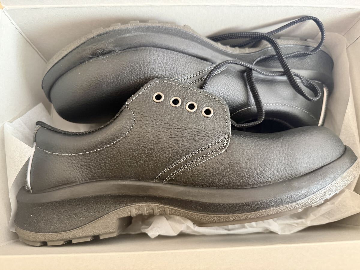 ● 新品未使用品 MIDORI / ミドリ安全 PRM210 革製軽量 ウレタン2層底 静電安全靴 ブラック 黒 25.5cm ブラック 安全靴 ミドリ安全 ●_画像2