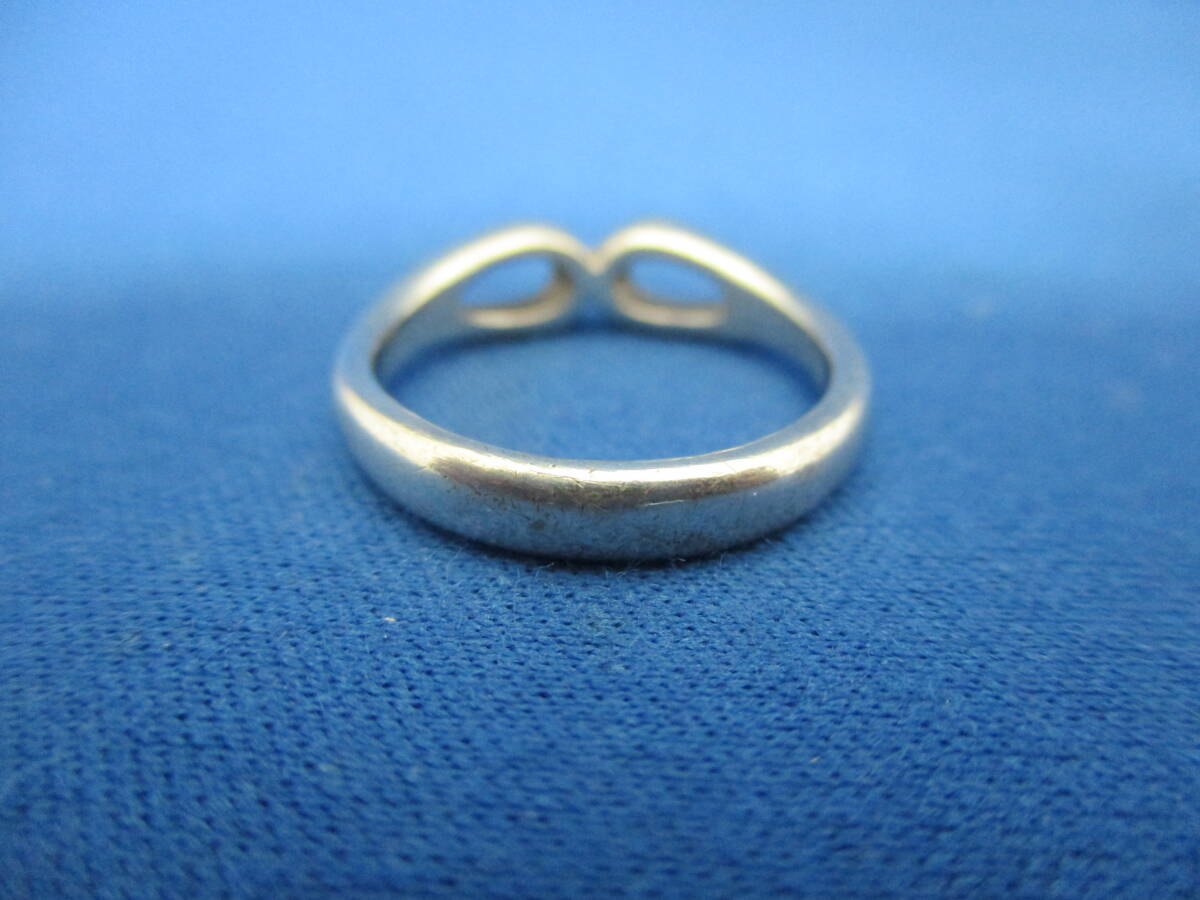 TIFFANY＆Co. ティファニー シルバー925 リング PERETTI ペレッティ オープンティアドロップ 【4764】_画像3