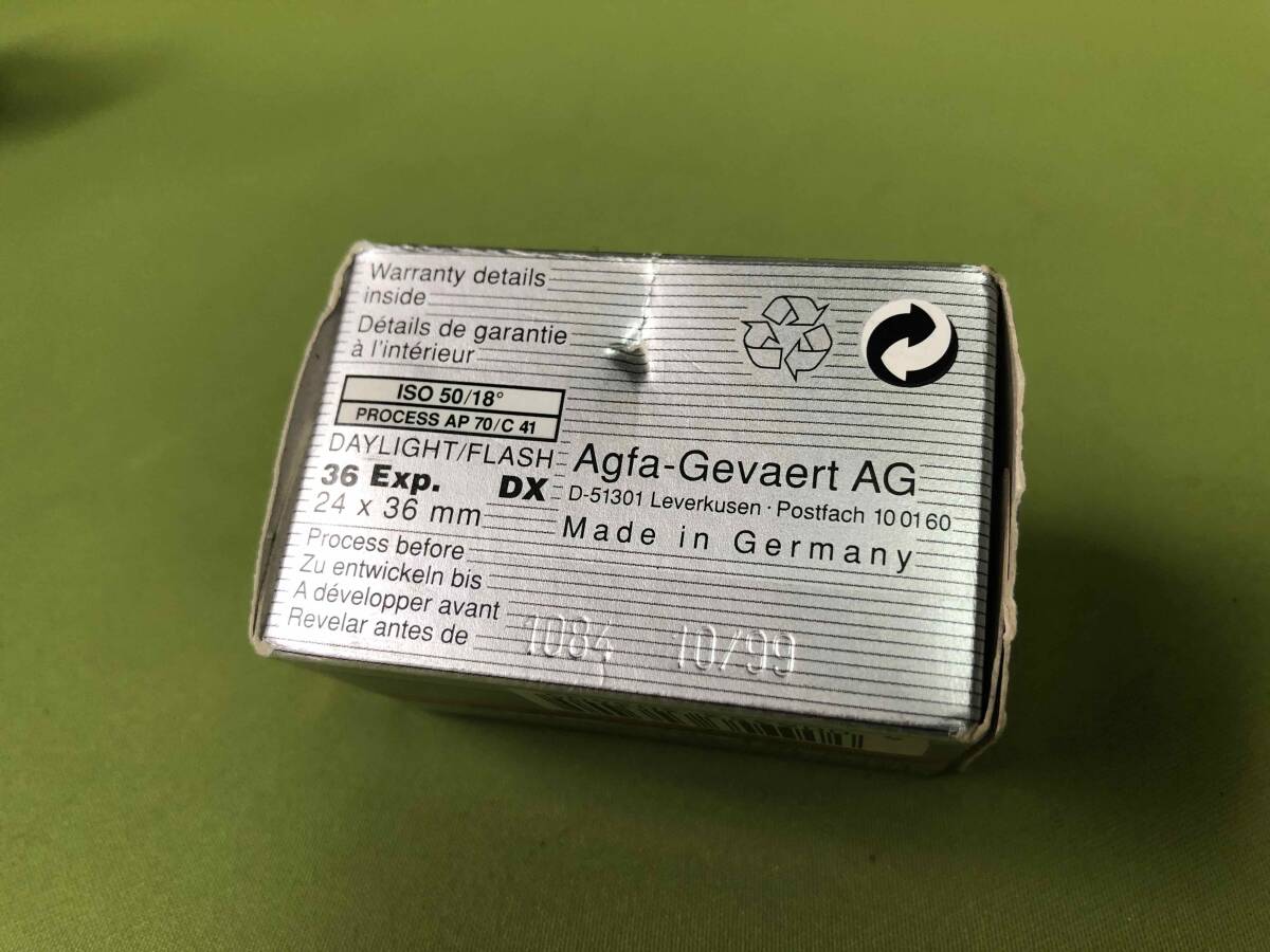  Германия производства окончание срока действия плёнка UGG faCOLOR ULTRA 50 36EX.AGFA CHROME RSX 50 36EX. всего 2 шт 