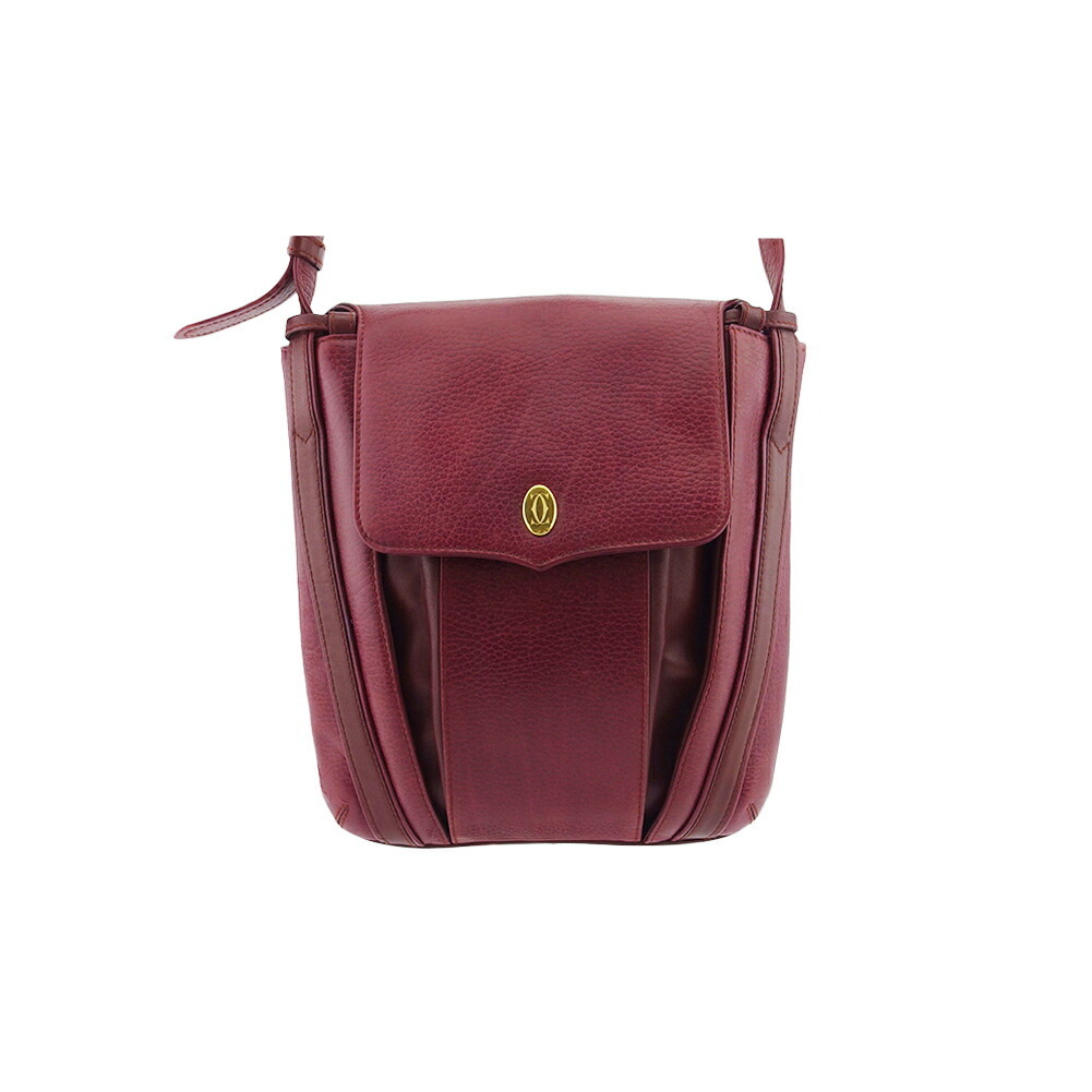 【30%OFFクーポン】カルティエ ショルダーバッグ 斜めがけショルダー Cartier 中古_画像1