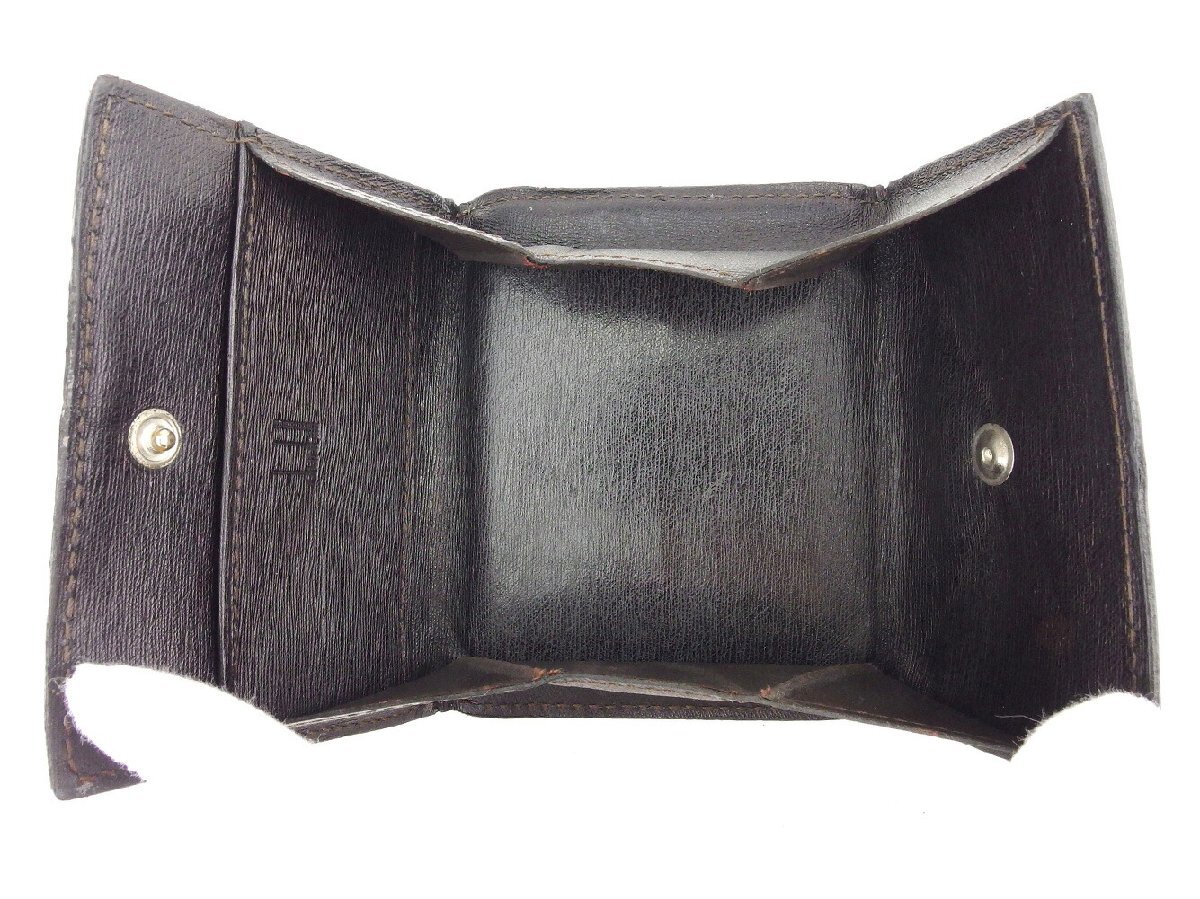 ダンヒル Dunhill コインケース ブラウン レディース 中古_画像5