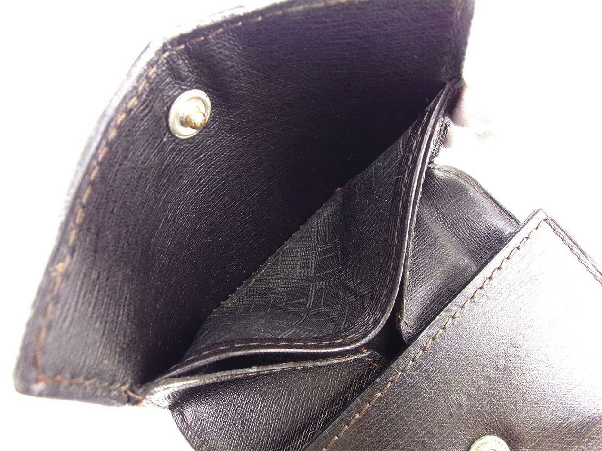 ダンヒル Dunhill コインケース ブラウン レディース 中古_画像6