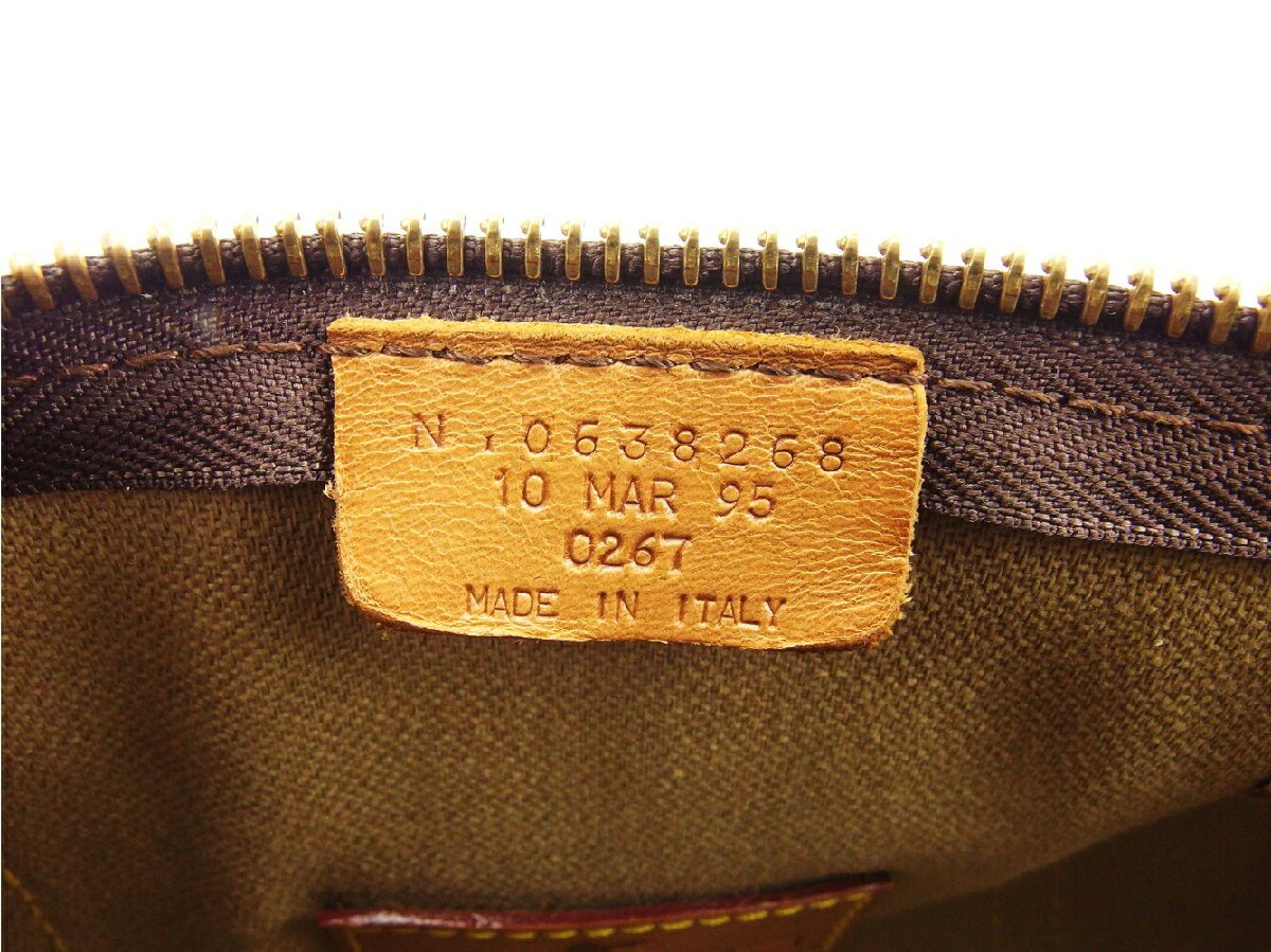 【10%OFFクーポン】エトロ ETRO ハンドバッグ ペイズリー ブラウン系 ベージュ ゴールド レディース 中古_画像6