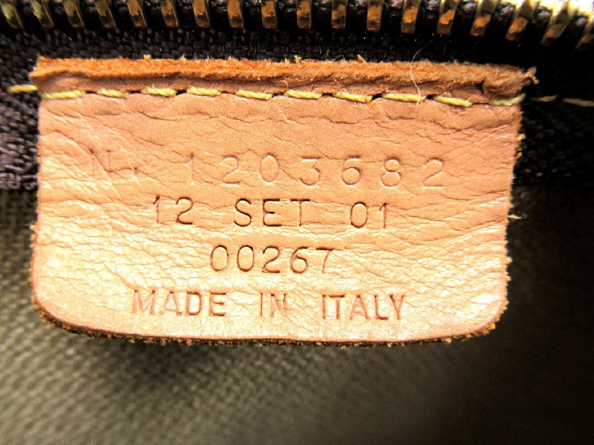 【10%OFFクーポン】エトロ ETRO ハンドバッグ ペイズリー ブラウン レディース 中古_画像6