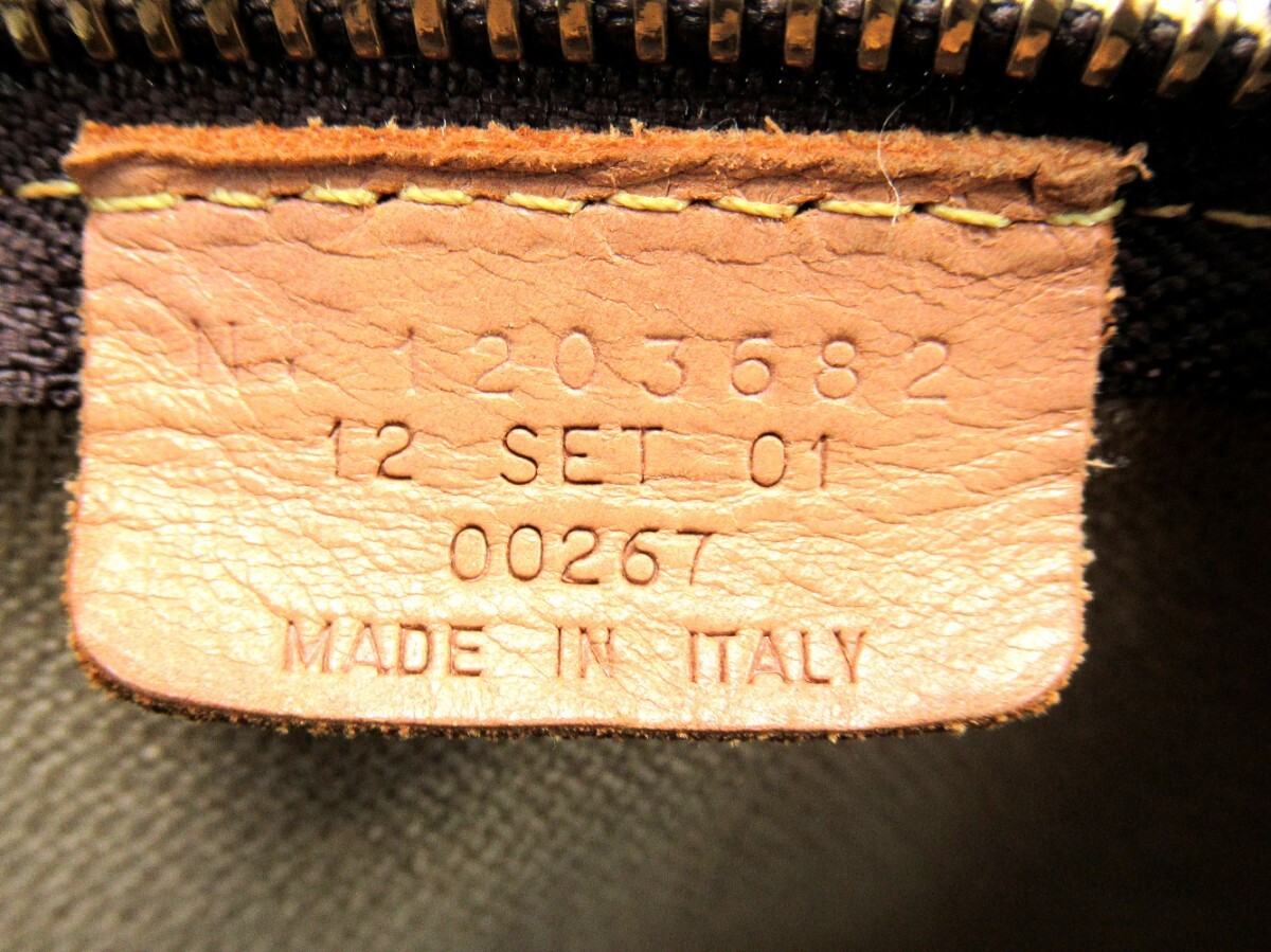 【10%OFFクーポン】エトロ ETRO ハンドバッグ ペイズリー ブラウン レディース 中古_画像7