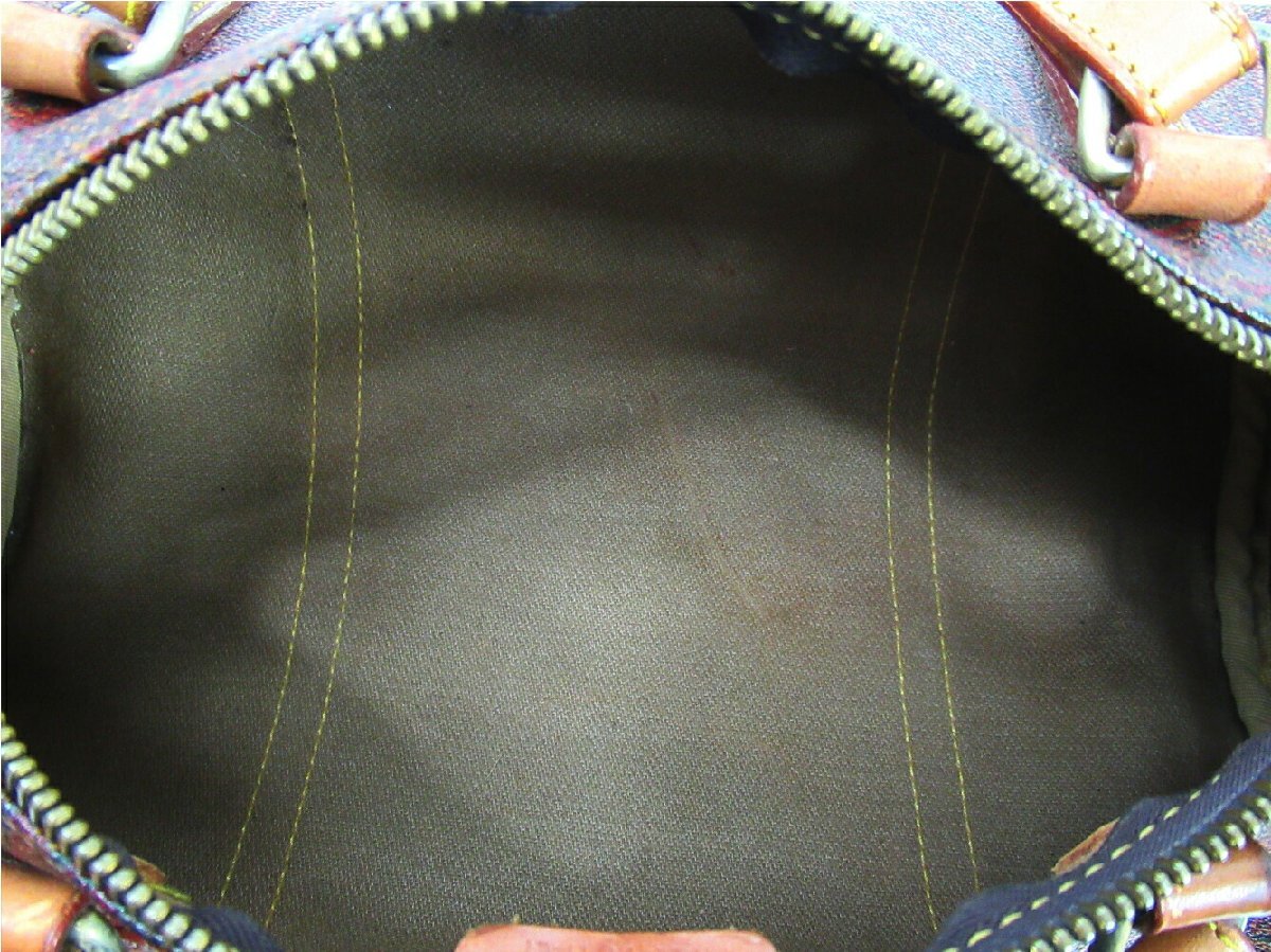 【10%OFFクーポン】エトロ ETRO ハンドバッグ ペイズリー ブラウン レディース 中古_画像5