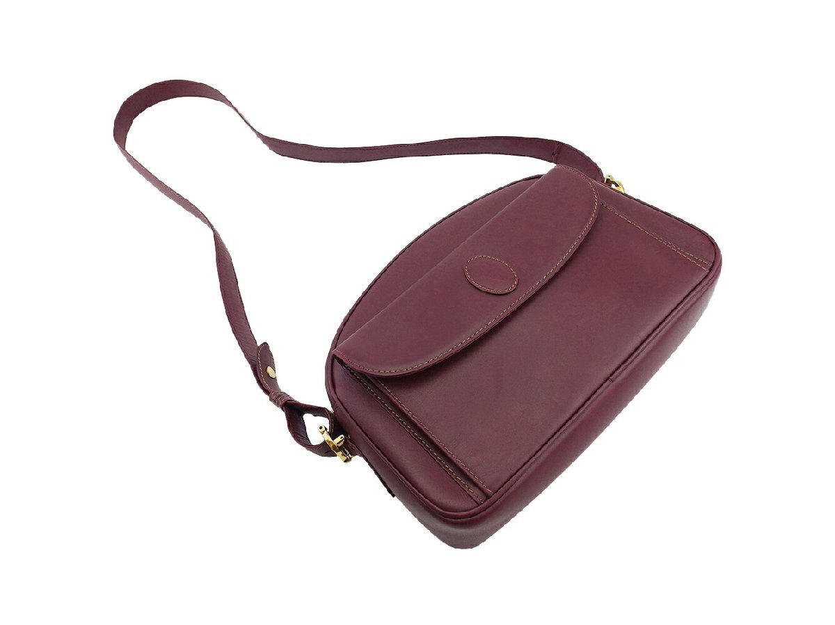 【30%OFFクーポン】カルティエ ショルダーバッグ 2WAYショルダー マストライン Cartier 中古_画像5