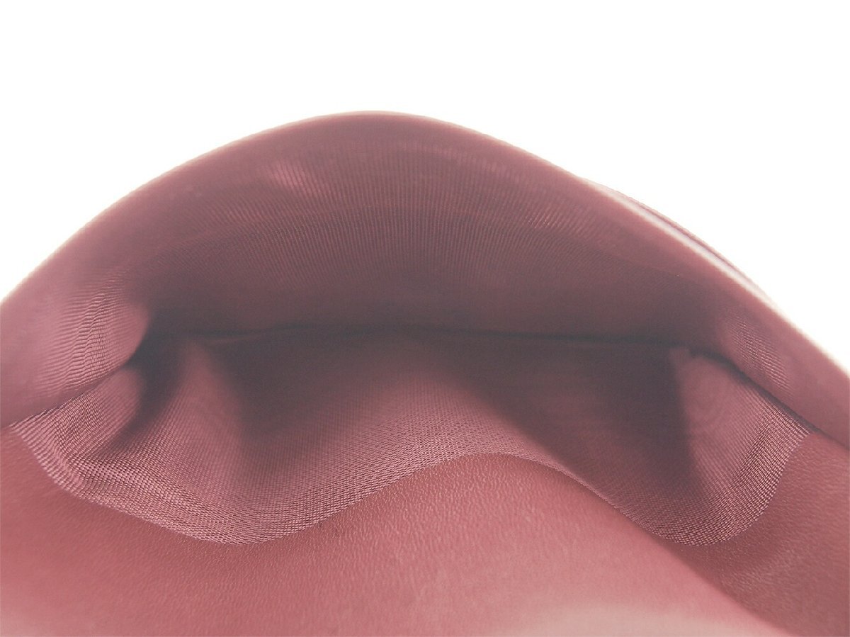 【30%OFFクーポン】カルティエ CARTIER 三つ折り財布 マストライン ボルドー ゴールド レディース 中古_画像8
