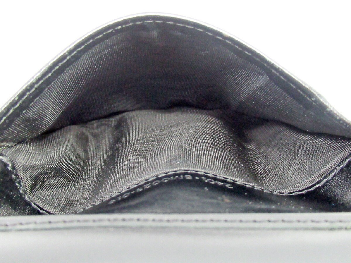 【30%OFFクーポン】フェンディ FENDI 三つ折り財布 ズッキーノ ブラウン ブラック レディース 中古_画像5