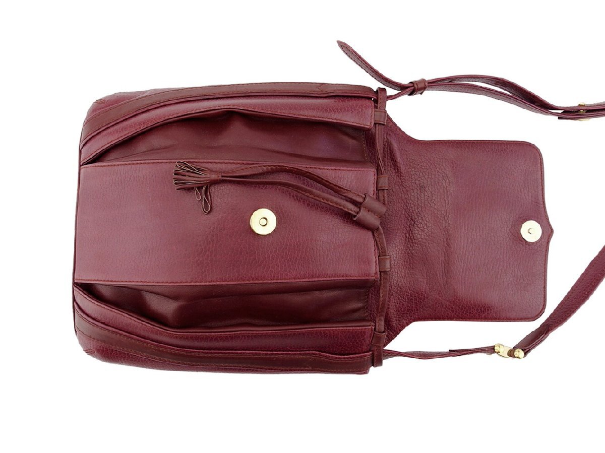 【30%OFFクーポン】カルティエ ショルダーバッグ 斜めがけショルダー Cartier 中古_画像5