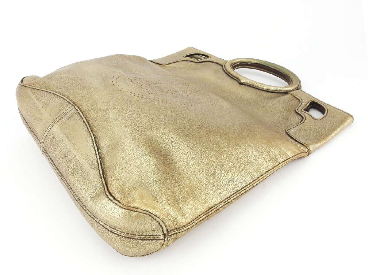 【30%OFFクーポン】カルティエ CARTIER ハンドバッグ マルチェロ ゴールド レディース 中古_画像3