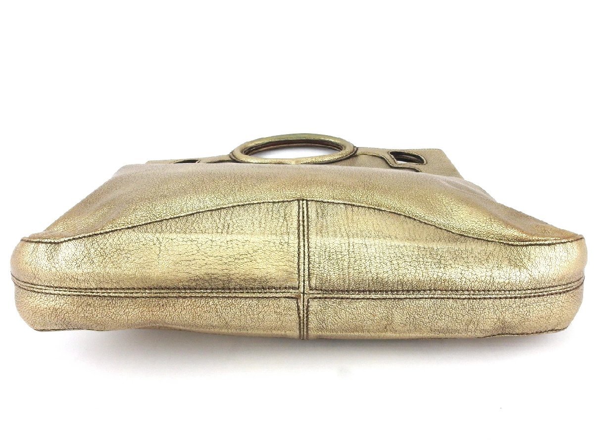 【30%OFFクーポン】カルティエ CARTIER ハンドバッグ マルチェロ ゴールド レディース 中古_画像4