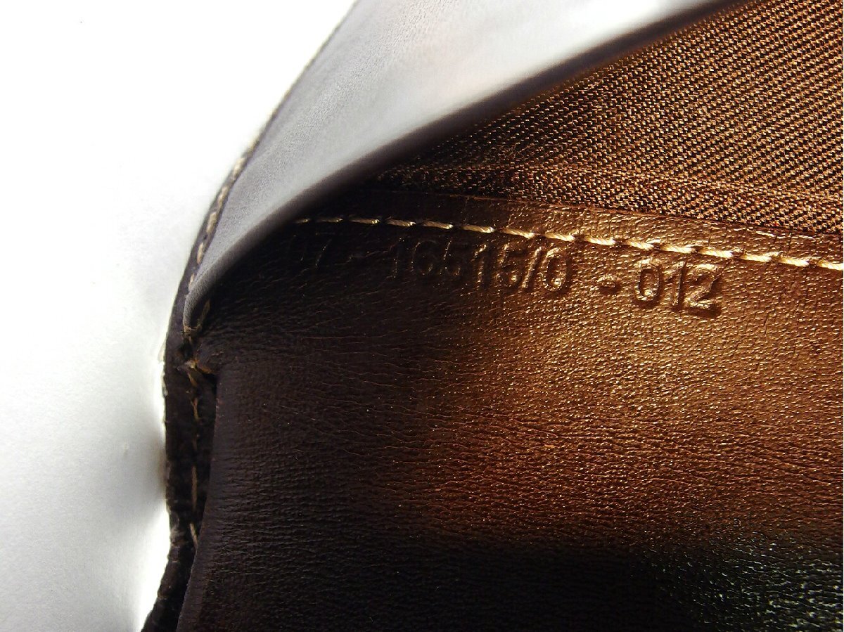 【30%OFFクーポン】フェンディ FENDI 三つ折り財布 ズッキーノ ベージュ ブラウン レディース 中古_画像8