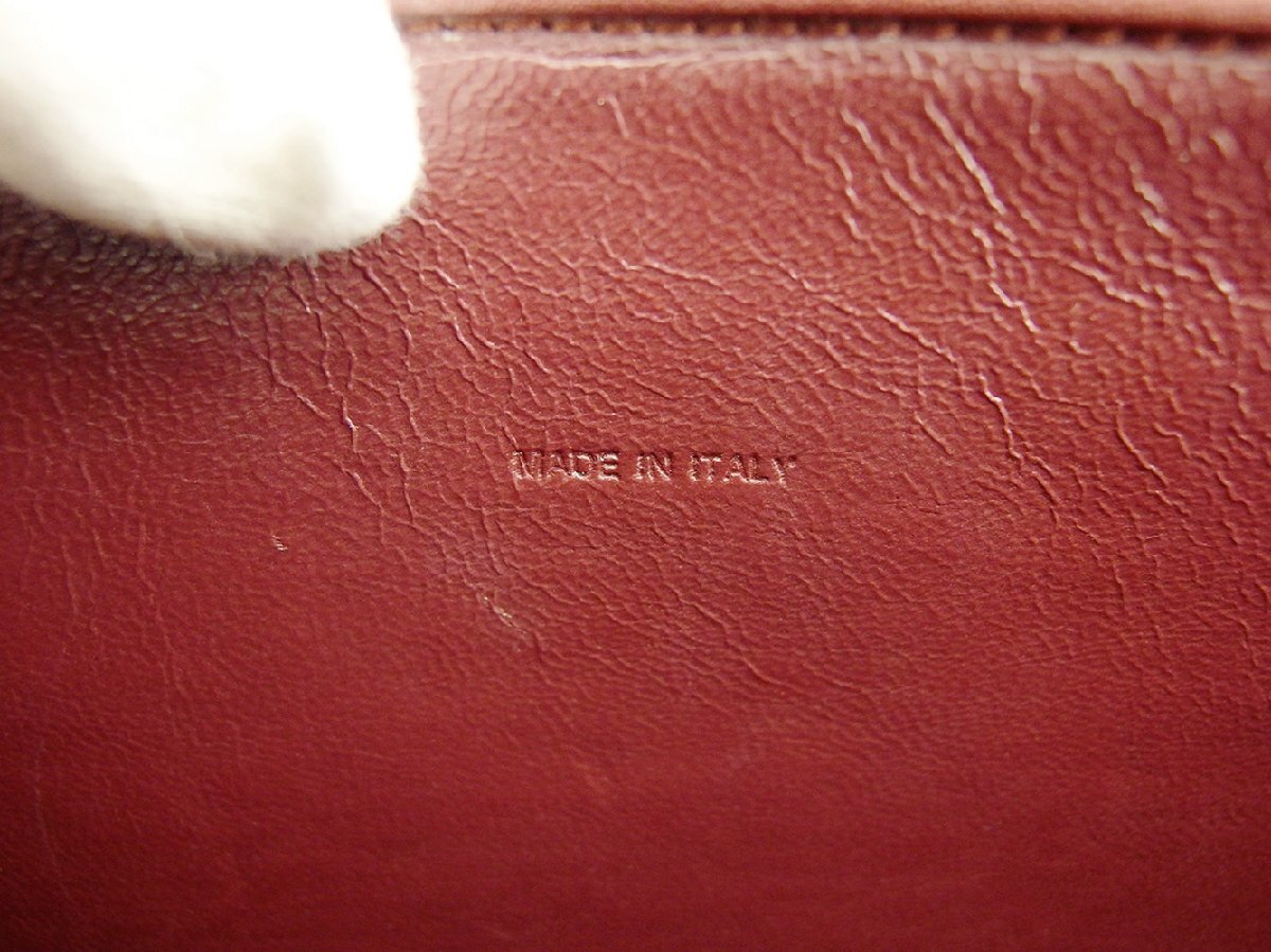 【30%OFFクーポン】カルティエ ショルダーバッグ 斜めがけショルダー バッグ レディース メンズ マストライン Cartier 中古_画像8