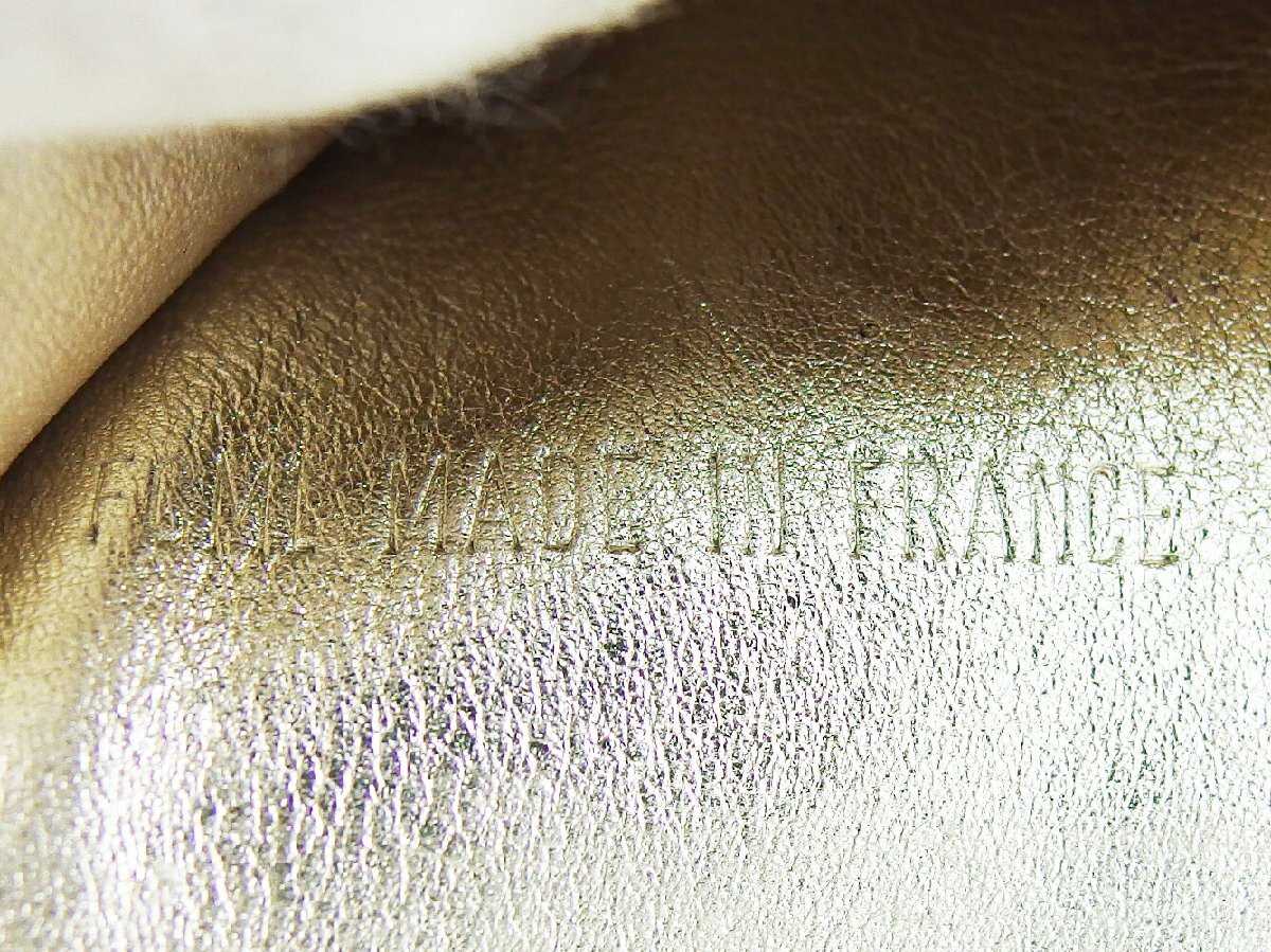 【30%OFFクーポン】カルティエ CARTIER 三つ折り財布 ラブコレクション ゴールド レディース 中古_画像10