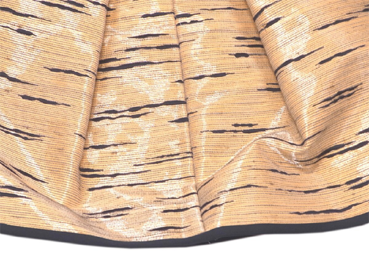 【ブラックフライデー30%OFFクーポン】バレンシアガ BALENCIAGA スカート 柄切替え ♯34サイズ ベージュ ネイビー レディース 中古_画像3