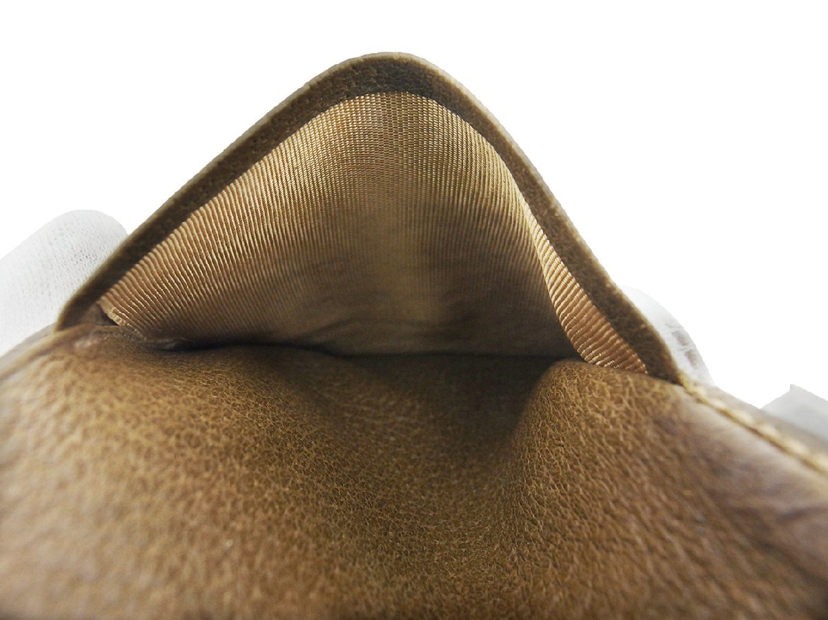 【ブラックフライデー30%OFFクーポン】グッチ GUCCI 札入れ ベージュ レディース 中古_画像8