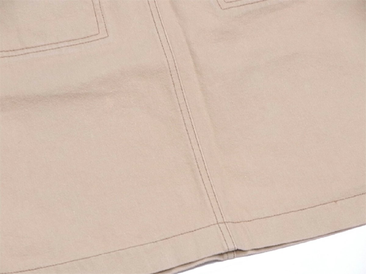 【ブラックフライデー30%OFFクーポン】バーバリー BURBERRY スカート カラーデニム ♯160Aサイズ キッズ ベージュ系 レディース 中古_画像3