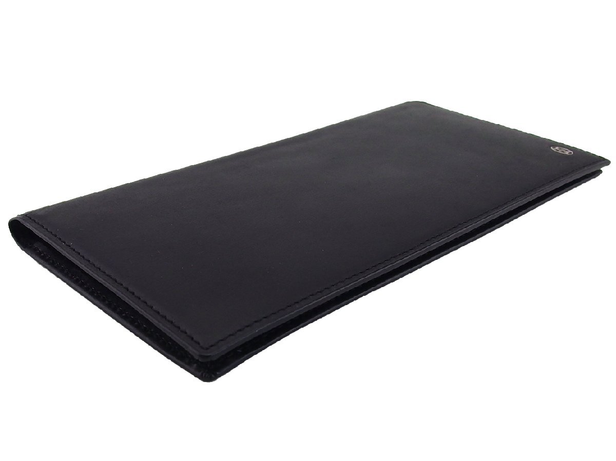 【ブラックフライデー30%OFFクーポン】カルティエ CARTIER 札入れ パシャ ブラック レディース 中古_画像2