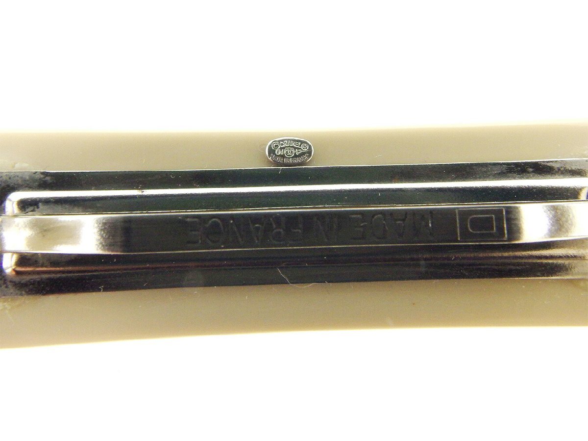 [ Black Fly te-30%OFF купон ] Chanel заколка аксессуары для волос женский COCO Mark бежевый красный серебряный б/у 