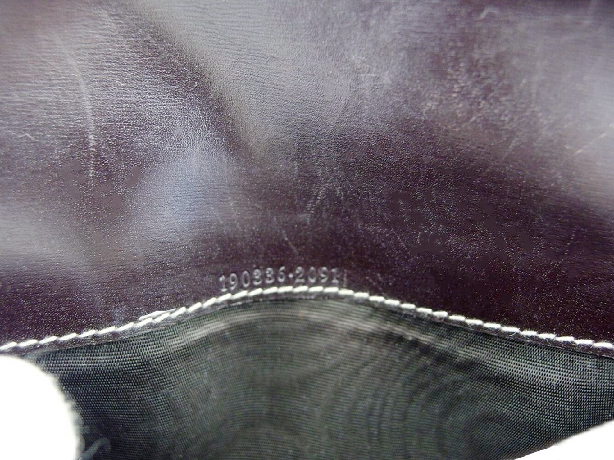 【ブラックフライデー30%OFFクーポン】グッチ GUCCI 三つ折り財布 GGプラス GGスプリーム ベージュ ブラウン レディース 中古_画像7