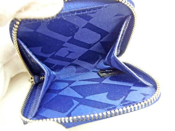 【10%OFFクーポン】フルラ コインケース レディース ブルー 中古_画像6
