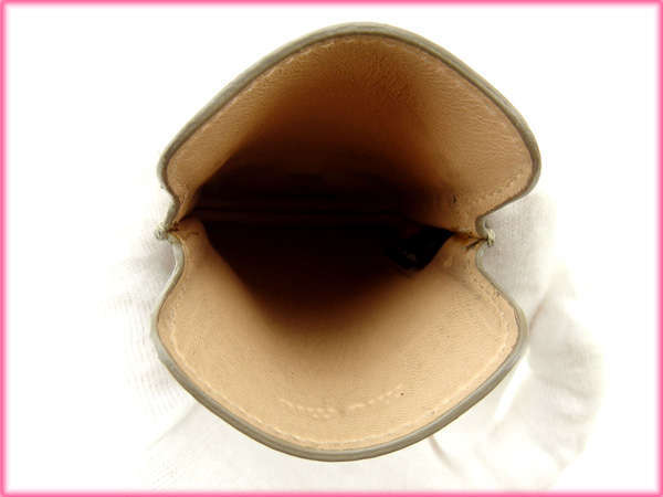 [30%OFF купон ] MiuMiu iPhone4/5/SE женский лента узор имеется заклепки серебряный б/у 