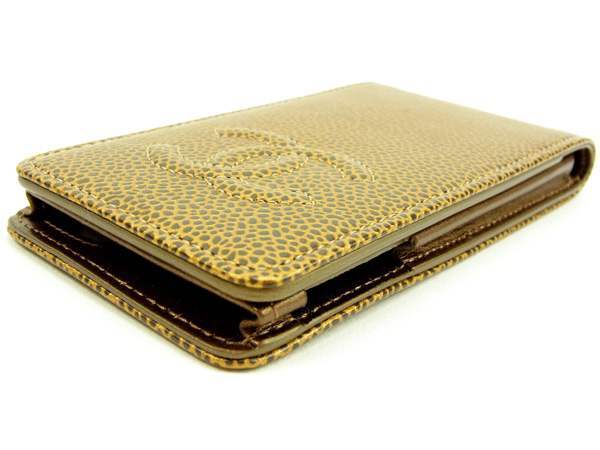 [30%OFF купон ] Chanel iPhone кейс женский черная икра s gold × здесь Mark bronze б/у 